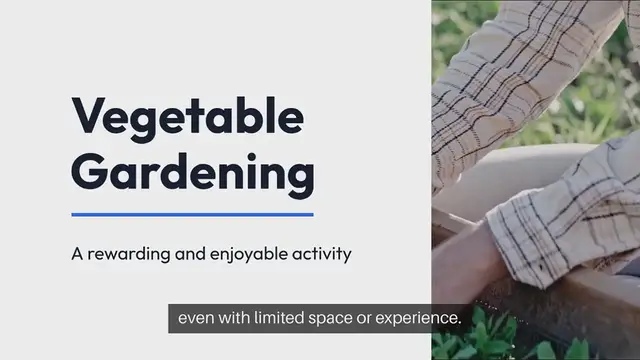 Video thumbnail for Vegetable Gardening Basics For Beginners