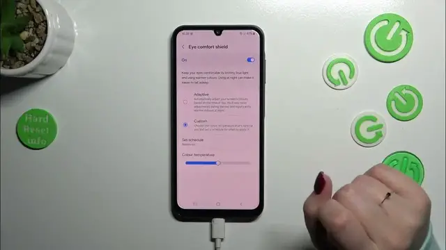 Video thumbnail for How to Activate Eye Comfort Mode on SAMSUNG Galaxy A25