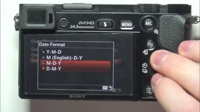 Video thumbnail for How To Manage Date & Time In Sony A6000
