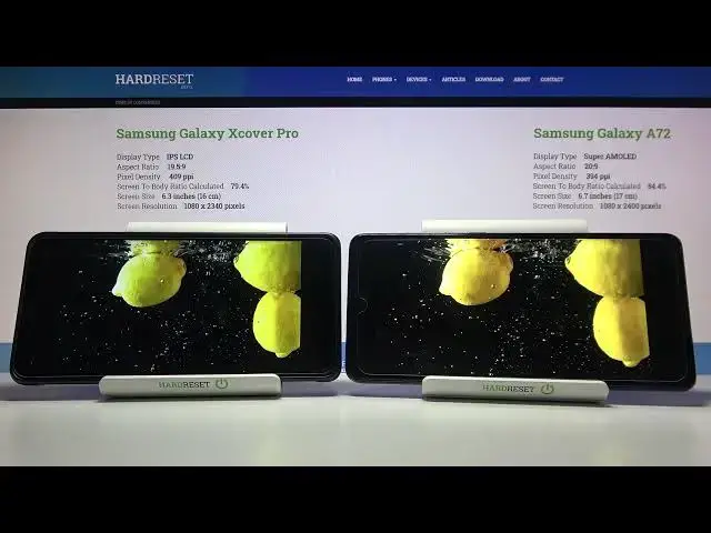 Video thumbnail for Display Comparison of Samsung Galaxy XCover Pro Vs Samsung Galaxy A72 – Compare Screen Quality