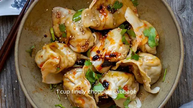 Video thumbnail for Dumplings recipe