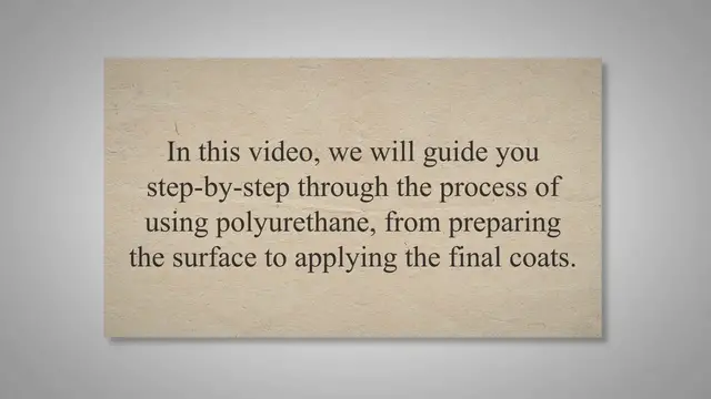 Video thumbnail for Varathane water based polyurethane