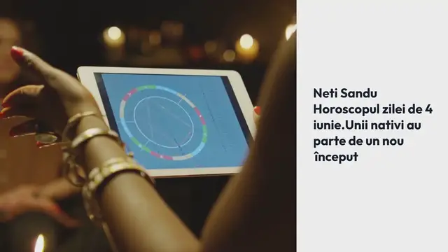 Video thumbnail for Neti Sandu Horoscopul zilei de 4 iunie. Unii nativi au parte de un nou început