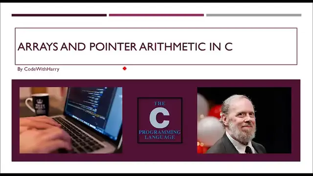 Video thumbnail for Arrays And Pointer Arithmetic In C_ C Tutorial In Hindi #27