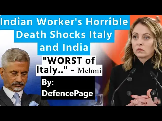 'Video thumbnail for The Tragic Story of Satnam Singh: Exploitation of Indian Workers in Italy'