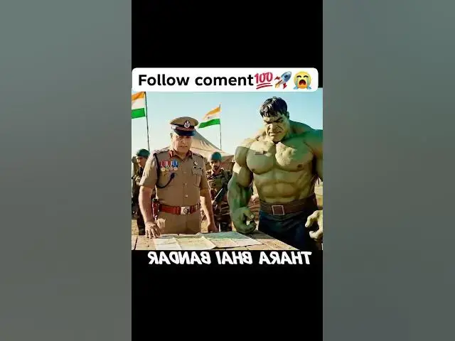 Video thumbnail for Hulk ne diya apni behen ko gift 😭 #hulk #ai