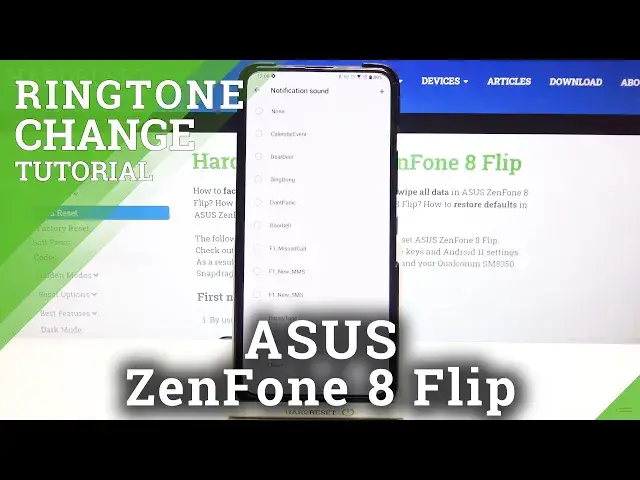 Video thumbnail for How to Change Ringtone in ASUS ZenFone 8 Flip – Ringtone List
