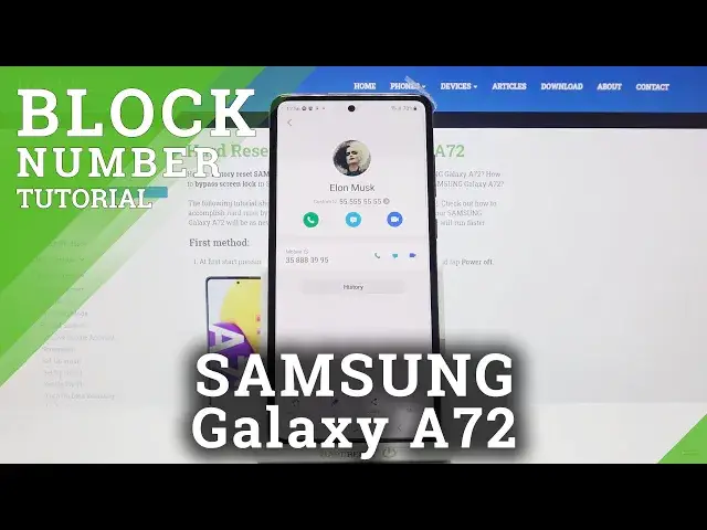 'Video thumbnail for Block Number – SAMSUNG Galaxy A72 and Black List Creating'