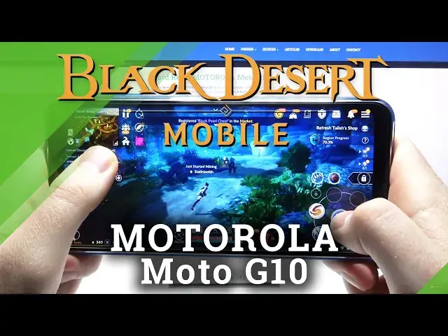 Video thumbnail for Motorola Moto G10 - Black Desert Mobile
