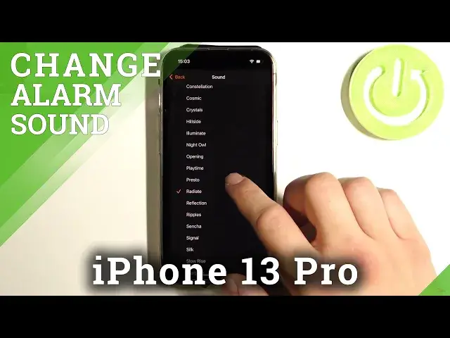 'Video thumbnail for How to Change Alarm Sound on iPhone 13 Pro – Sound Settings'