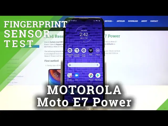 'Video thumbnail for MOTOROLA Moto E7 Power Fingerprint Sensor Test'