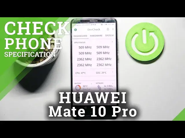 'Video thumbnail for How to Access all Specifications of Huawei Mate 10 Pro - Use DevCheck and Hardware App'