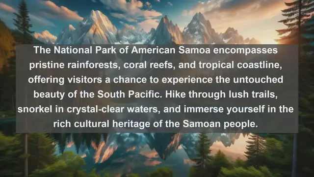 Video thumbnail for Discover Paradise: Top 10 Landscapes You Must See in American Samoa