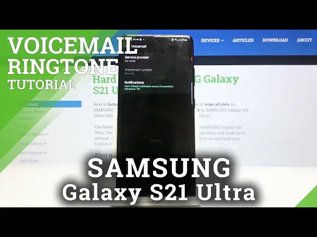 'Video thumbnail for How to Change Voicemail Notification Sounds in SAMSUNG Galaxy S21 Ultra – Customize Notifications'