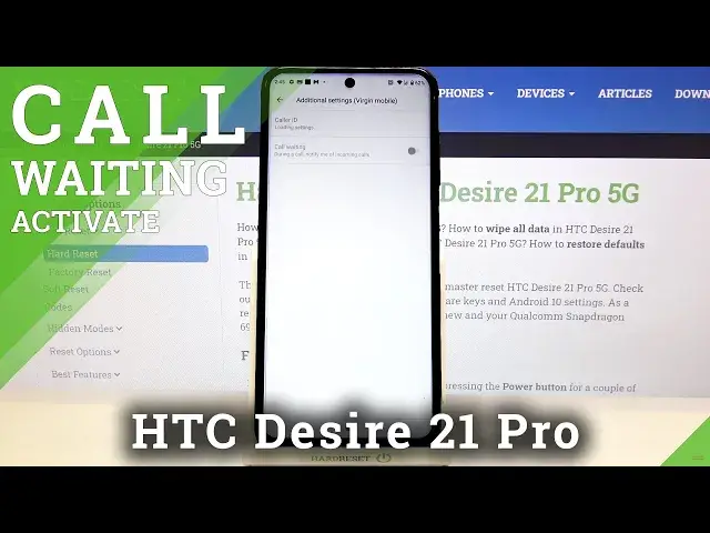 Video thumbnail for How to Enable Call Waiting in HTC Desire 21 Pro 5G – Manage Call Settings