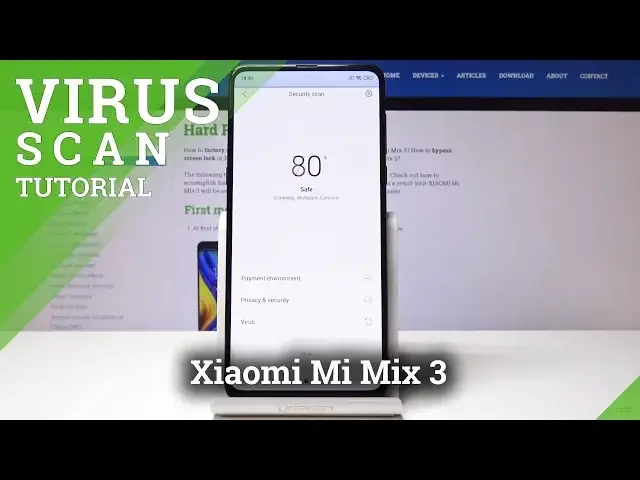 Video thumbnail for How to Scan Viruses on Xiaomi Mi Mix 3 - Malware / Adware Clean Up