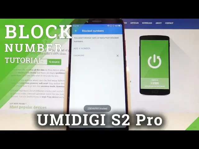 'Video thumbnail for Block Number in UMIDIGI S2 Pro - Create Blacklist'