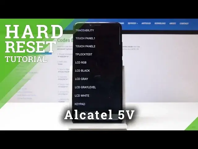 'Video thumbnail for HARD RESET ALCATEL 5V - Factory Mode / Wipe Data / Remove Password'