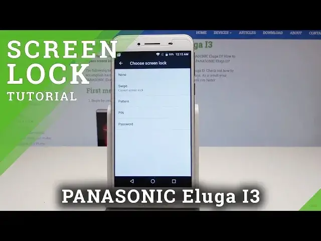 Video thumbnail for How to Add Screen Lock in PANASONIC Eluga I3 – Set Up Screen Protection