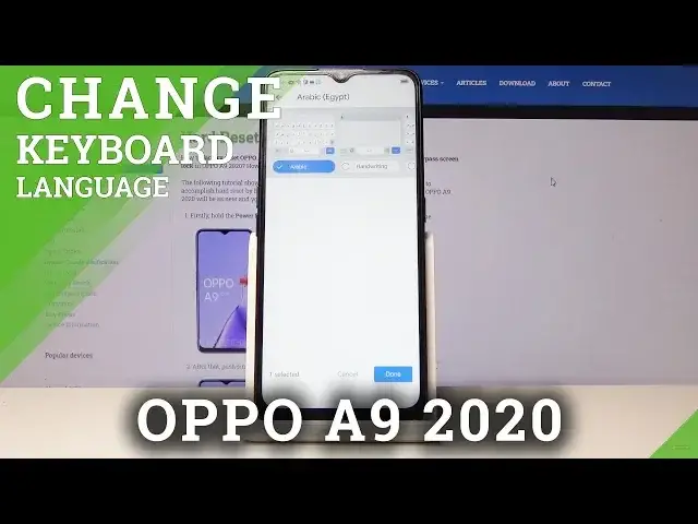 'Video thumbnail for How to Change Keyboard Language in OPPO A9 2020 – Language List'