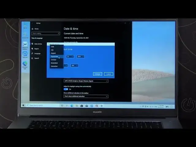 'Video thumbnail for How to Change Date & Time Settings in Huawei MateBook D15? Set Up Date & Time in Windows 10'