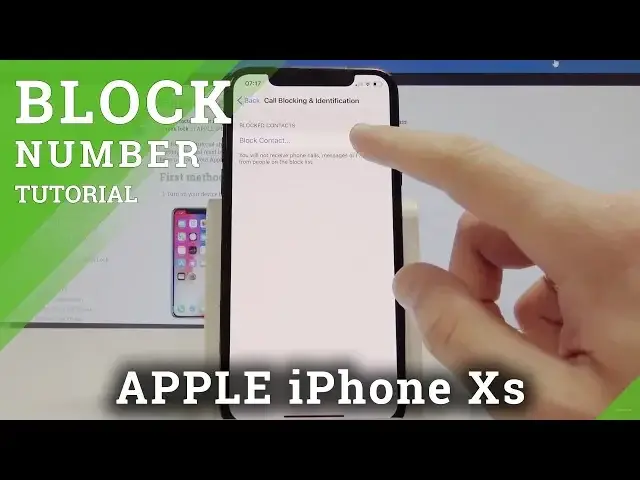 'Video thumbnail for How to Block Contact in iPhone Xs - Block Calls and Messages in iOS'