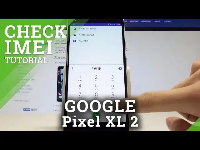 Video thumbnail for How to Check IMEI in GOOGLE Pixel XL 2 - How to Find Serial Number