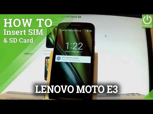 'Video thumbnail for How to Insert SIM & SD in LENOVO Moto E3 - SIM & SD Card Set Up'