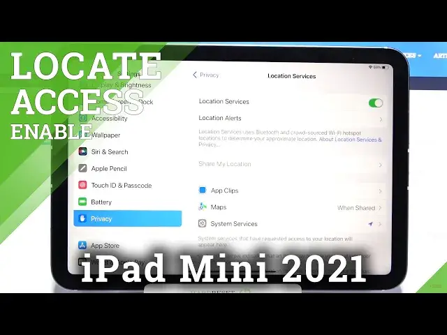 Video thumbnail for How to Activate Location on iPad mini (2021) - Turn On Geolocation on iOS