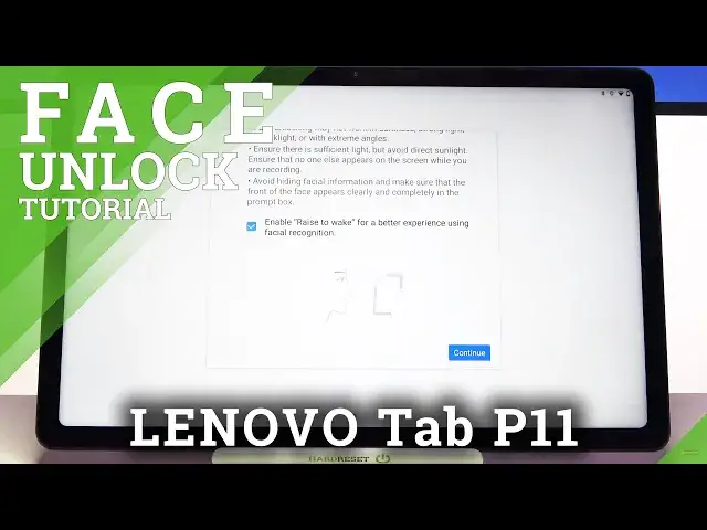 'Video thumbnail for How to Set Up Face Unlock to LENOVO Tab P11 – Face Recognition'