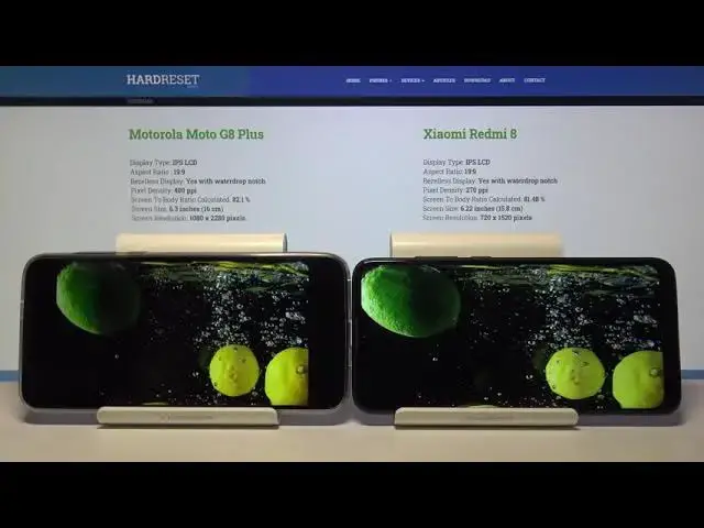 Video thumbnail for MOTOROLA Moto G8 Plus & XIAOMI Redmi 8 - Display Comparison