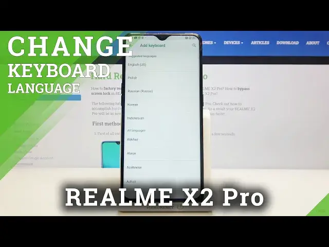 'Video thumbnail for How to Change Keyboard Language on REALME X2 Pro – Open Keyboard Settings'