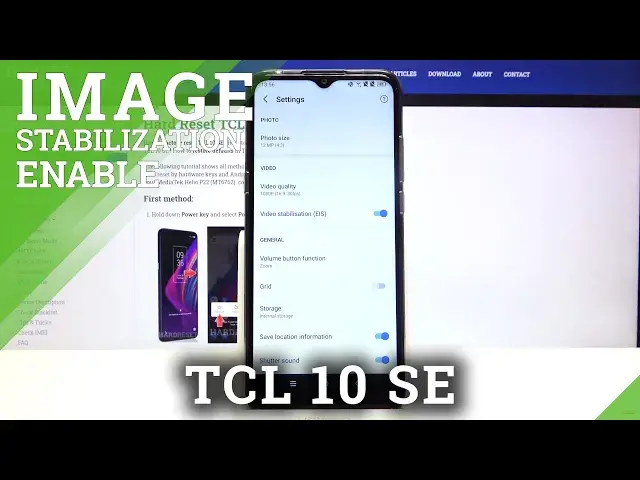 'Video thumbnail for How to Enable Image Stabilization in TCL 10 SE – Set Optical Balance'