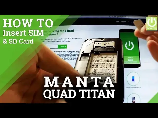 Video thumbnail for Insert SIM & SD Card in MANTA MSP5008 Quad Titan - SIM Tutorial