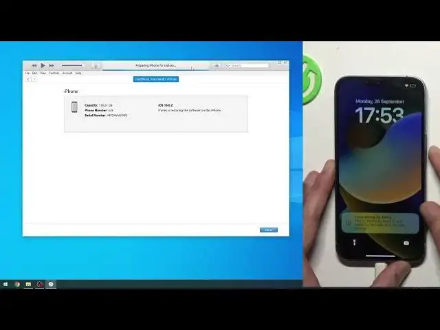 Video thumbnail for How to Factory Reset iPhone 14 Using iTunes - Restore Default Settings on iPhone 14 with Windows