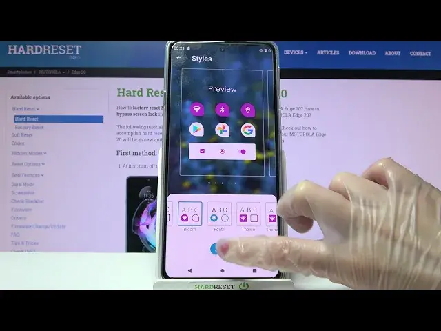 'Video thumbnail for How to Change Theme in MOTOROLA Edge 20 – Apply New Theme'