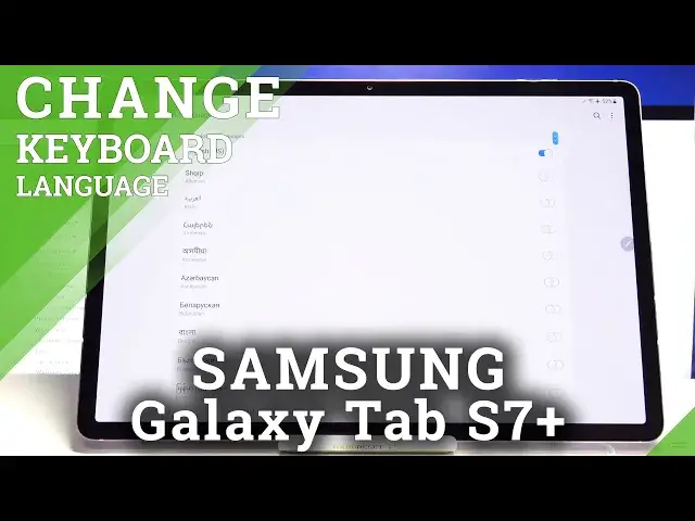 'Video thumbnail for How to Change Keyboard Language in SAMSUNG Galaxy Tab S7+ - Change Input Language'