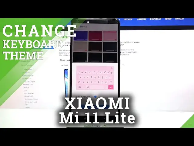 'Video thumbnail for How to Change Keyboard Theme on XIAOMI MI 11 Lite – Keyboard Theme'