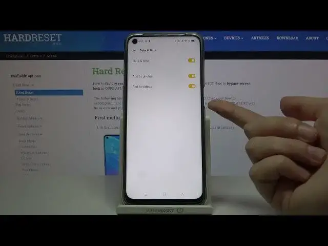 Video thumbnail for Manage Camera Watermarks Feature in OPPO A74 5G - Sign Your Picture