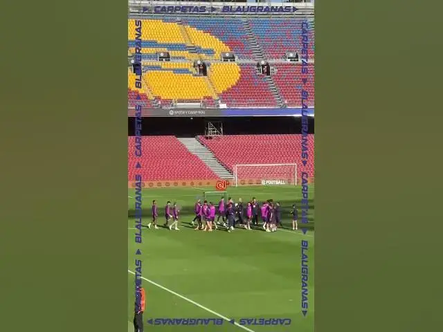 Video thumbnail for UN PASO MÁS HACIA EL REGRESO AL CAMP NOU