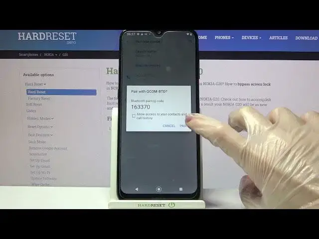 Video thumbnail for How to Connect Bluetooth Device with Nokia G20 – Bluetooth Settings