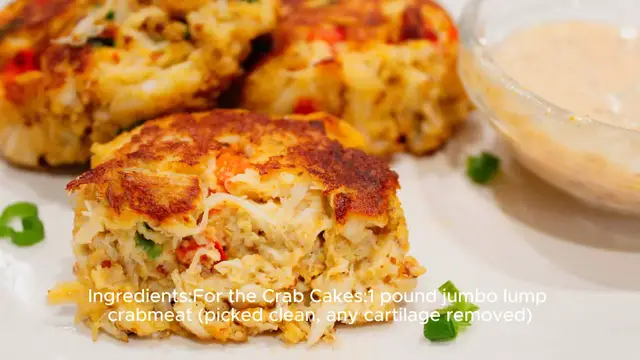 Video thumbnail for Crab cake recipe