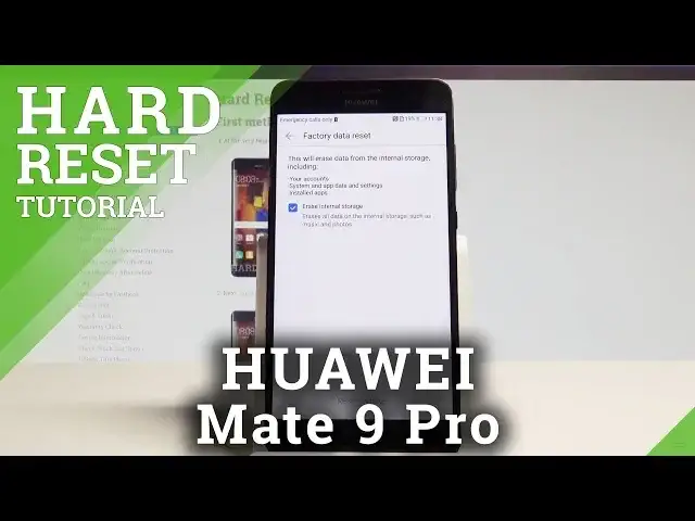 'Video thumbnail for How to Wipe Data in HUAWEI Mate 9 Pro - Factory Reset / Hard Reset'