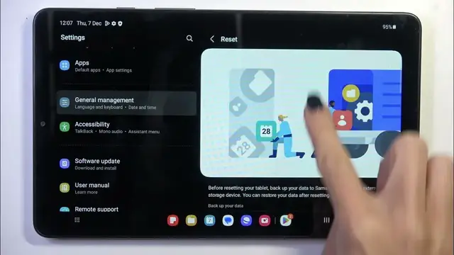 Video thumbnail for How To Reset Network Settings In Samsung Galaxy Tab A9