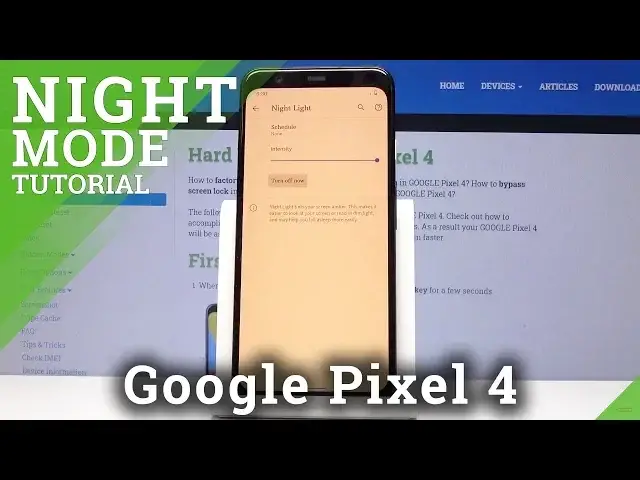 Video thumbnail for How to Turn On the Night Mode on Google Pixel 4 - Enable Night Light