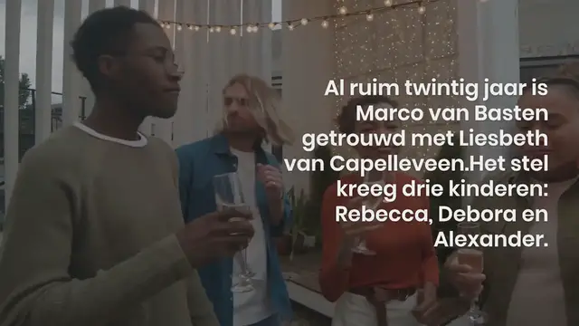 Video thumbnail for Liesbeth van Capelleveen, vrouw van Marco van Basten: