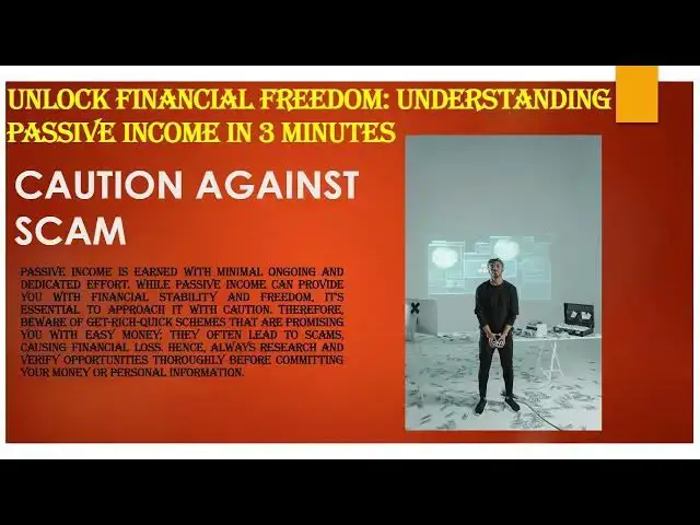 Video thumbnail for What is Passive Income? A Beginner's Guide to Earning Money While You Sleep