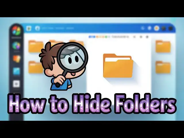 Video thumbnail for How To Create An INVISIBLE & Secret FOLDER In Windows 10 & 11 to Hide Folders