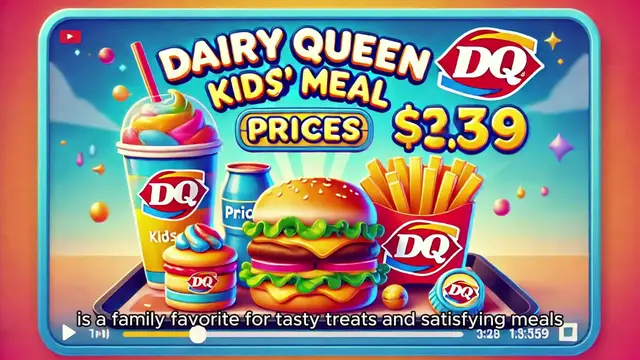 Video thumbnail for Dairy Queen Kids’ Meal Prices