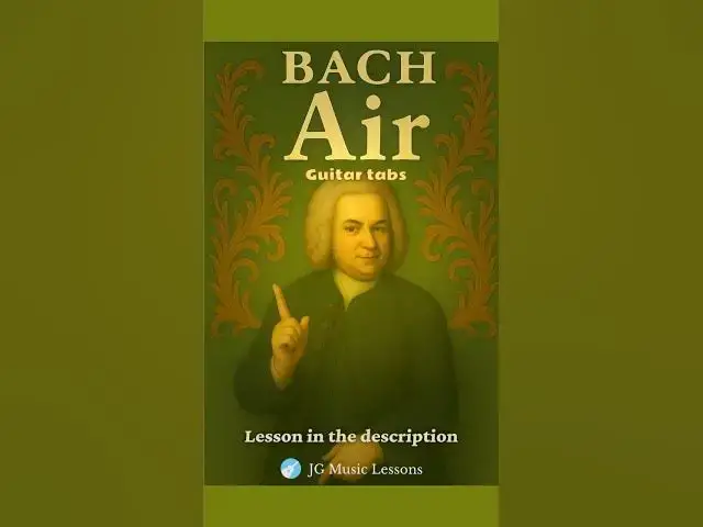 'Video thumbnail for Air by Bach guitar tabs 🎸'